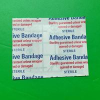 100Pcs Square Wound Sticker Waterproof First Aid Care Adhesive Bandages