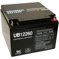 12V 26Ah Wheelchair Battery Replaces 24ah Johnson Controls JC12250