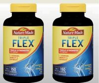 Nature Made TripleFlex - Glucosamine Chondroitin and MSM (Two Bottle of 150 Caplets)