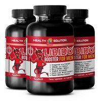 Testosterone Booster Horny Goat Weed - LIBIDO Booster for Men - Horny Goat Weed Dietary Supplement - 3 Bottles 180 Capsules