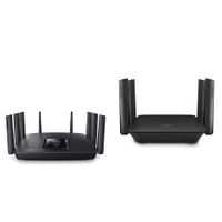 Linksys Tri-Band WiFi Router for Home (Max-Stream AC5400 MU-Mimo Fast Wireless Router) Bundle with Linksys AC3000 Max-Stream Tri-Band Wi-Fi Range Extender, Black (RE9000)