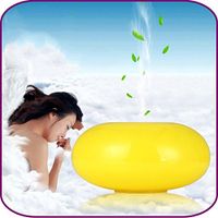 Elaco Air Aroma Essential Oil Diffuser LED Ultrasonic Aroma Aromatherapy Humidifier (yellow)