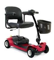 Pride Go-Go Ultra X SC44X 4-Wheel Electric Travel Scooter for Adults, 12ah Battery Pack    