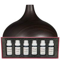 Oneself Wonderful Scents 300 ml Essential Oil Diffuser Gift Set (Black Label Box, 300 ml Dark Wood)