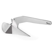 Mophorn Delta Style Boat Anchor Stainless Steel Boat Anchor 14 LB Delta Style for Boats from 20-35 FT