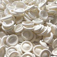 NEW Finger Cots Nail Art Latex Fingertips Protective Rubber Gloves