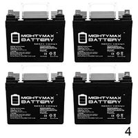 Mighty Max Battery ML35-12 - 12V 35AH Battery for Theradyne Wheelchairs Investigator Power T Bird - 4 Pack Brand Product
