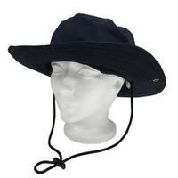 WOREMOR EMF Radiation Protection Bush Hat Blocking RF EMF - Cell Towers - Smart Meters - WiFi (Large, Navy)