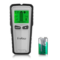 Frebw 5 in 1 Stud Detector TH430, Smart Stud Finder with HD LCD Display, Wall Scanner Detector for Metal Wood Wire and Cable Rebar, Precise Positioning