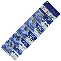 New T&E 50 X Cr1025 Br1025 1025 3V Lithium Batteries