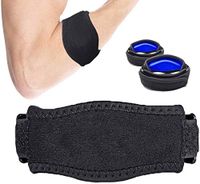 Elbow Support Brace Tennis Strap Compression Sleeves for Tendonitis with Pad Prevent Fishing Pain Relief Includes Two Adjustable Braces (2 PCS)