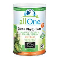 allOne Green Phyto Base Multiple Vitamin and Mineral Powder, Unflavored, 30 Servings