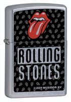 Zippo Rolling Stones Street Chrome Pocket Lighter