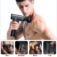 Massage Gun, Cordless Handheld Deep Tissue Percussion Massager for Muscles, Back, Body, Neck, Foot, Shoulder,Leg to Relieve Muscle Soreness Stiffness Muscle and Recovery