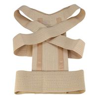 Posture Correct Belt, Men Women Posture Correction Waist Shoulder Chest Back Support Corrector Belt(M)