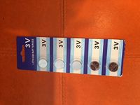 5 Replacement Batteries for Liftmaster KLIK3U-BL Garage Door Remote