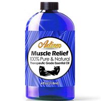 Artizen Muscle Relief Blend Essential Oil (100% Pure & Natural - UNDILUTED) Therapeutic Grade - Huge 4oz Bottle - Perfect for Aromatherapy, Relaxation, Skin Therapy & More!