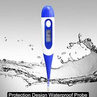 2020 New Baby Digital Thermometer Waterproof Electronic Temperature for Baby Kids Body Anal Armpit LCD Thermometer with Soft Head for Kid