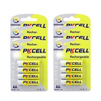Ni-MH aa Rechargeable Battery 1.2v 600mAh Count:Pcs (24)