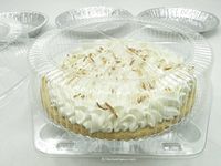 9" Clear Clamshell Pie Container HIGH Dome #CPC-119 (200)