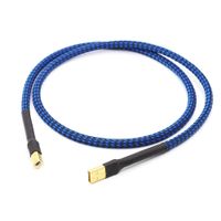 HiFi USB Cable DAC A-B OCC Digital AB Audio A to B High End (1M)