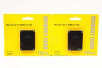 Ankong®PS2 2×128MB Memory Card Game Memory Card for Sony Play Station 2