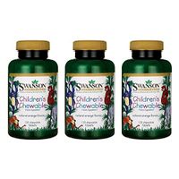 Swanson Children's Chewable Multivitamin 120 Chwbls (3 Pack)