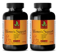 Women Support Supplement - Women's Support Complex 1256 mg - Black Cohosh Menopause Complex - 2 Bottles (120 Capsules)