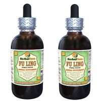 Fu Ling, Poria (Poria Cocos) Glycerite, Dried Sclerotia Alcohol-Free Liquid Extract (Brand Name: HerbalTerra, Proudly Made in USA) 2x4 fl.oz (2x120 ml)