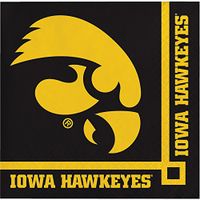 20-Count Paper Beverage Napkins, University of Iowa