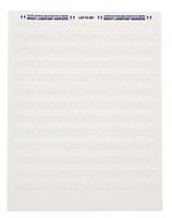 Brady LAT-15-361-5 0.5" Width x 0.75" Height, B-361B Self-Laminating Polyester, Matte Finish White/Translucent Laser Printable Label (Pack of 5000)