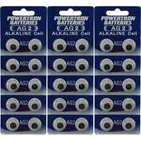 Thirty (30) AG2 397 396 LR726 SR726 SR726SW G2 Batteries