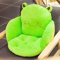 Qi Peng Cartoon Waist Cushion Pillow Lumbar Pillow Office Waist Stool Cushion Thickening One Computer Chair Men and Women Pillow (Color : H)