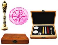MNYR Cute Koala on Mother's Back Luxury Wood Box Bronze Peacock Wedding Invitations Gift Cards Paper Stationary Envelope Seals Custom Logo Wax Seal Sealing Stamp Sticks Melting Spoon Gift Box Kit