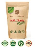 Milk Thistle Seed Powder Organic, Silybum Marianum, Liver Detox, Cleanse, Antioxidants, Protect Your Liver, 426mg Silymarin per 100g