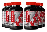 Glucosamine Vitamin c - GLUCOSAMINE and MSM 3230 MG - Support Bone Tissue (6 Bottles)