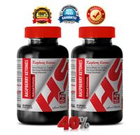 Raspberry Ketones Plus Weight Loss - Raspberry Ketones Natural Formula 1200 MG - Increase Digestion (2 Bottles)