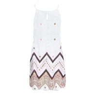 LISTHA Keyhole Halter Mini Dress Boho Dresses for Women Casual Sleeveless Sundress