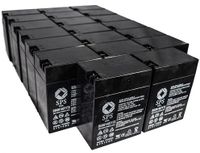 SPS Brand 6V 14 Ah Terminal T1T2 Replacement Battery for Ohio Medical Products 504US Pulse OXIMETER (24 Pack)