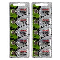 2X 5PK Maxell Silver Oxide SR936SW Low Drain Watch Battery Replaces 10 L 126/D 394, 1161SO, RW 335, RW33, S33, S936S, SB-A4, SG9, SP394, SR 45, SR 936 SW, SR45, SR45H, SR936, SR936SW, V394, W33