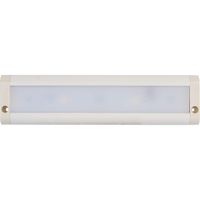 Morris Products LED Dimmable Under Cabinet Light - 18" Dual Hardwire, Plug-in - Brushed Aluminum - 5 LED, 8 Watts, 389 Lumens - Energy Efficient - for Lighting Work Surfaces, Kitchen Counter Tops