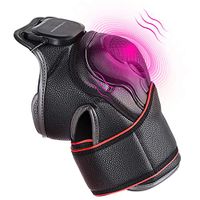 Heat Therapy Knee Physiotherapy Massager for Pain Relief Heated and Vibration Knee Massager (US Plug)