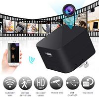 Hidden Camera Camera-Home Surveillance Charger Camera-USB Charger Camera 1080P HD Motion Detection WiFi Wireless Mini Night Vision Wall Adapter Camera Loop Recording