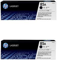 HP 85A (CE285A) Black Original Toner Cartridge 2-Pack for HP Laserjet Pro M1212nf, M1217nfw, P1102w