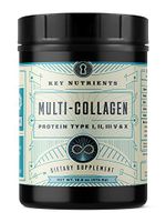 Multi Collagen Protein Powder, Keto Friendly: Types I, II, III, V & X, with Grass-Fed Beef, Chicken, Wild Fish and Eggshell Collagen Peptides, Collagen Hydrolysate, Colágeno Hidrolizado, 58 Servings