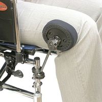 Therafin Multi-Axis Knee Pad/Adductor Assembly, Pad without Gelafin Cover, Large, for Wheelchair
