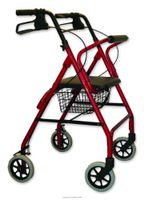 Lightweight Rollator W/Loop Brakes, Rollator Alum W-Loop Brk Bu, (1 EACH, 1 EACH)
