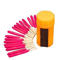 Jackie Portable Extra-large Head Windproof Waterproof Matches (10 Packs)