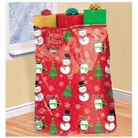 Amscan 474285 gift wrap, 44" x 56", Multicolored