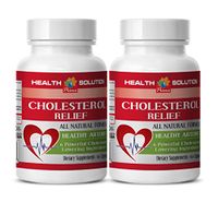 antioxidant Blend Supplements - Cholesterol Relief - Cholesterol Ease - 2 Bottles (120 Capsules)